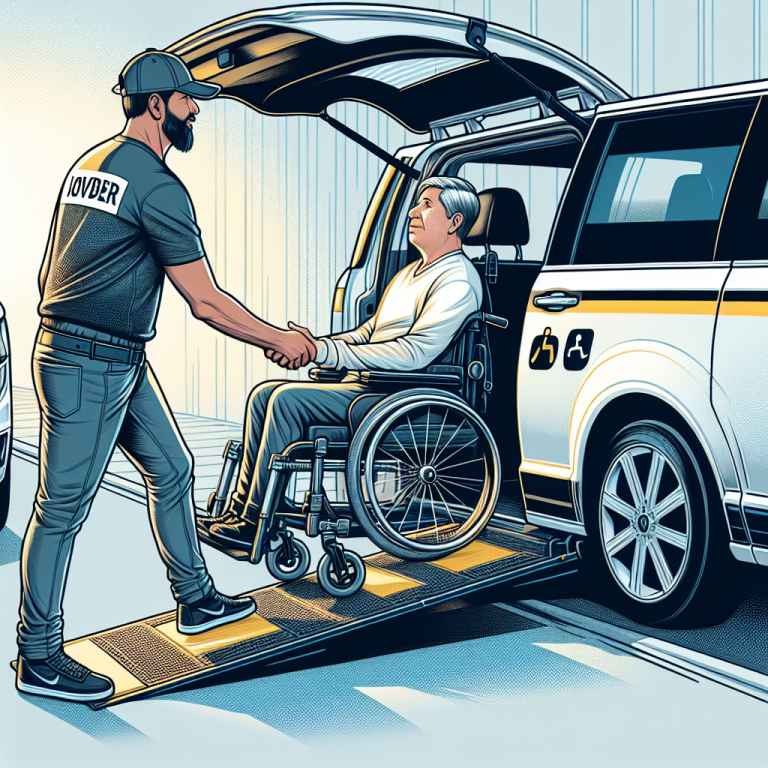 Comment les services de taxis et VTC répondent-ils aux besoins des personnes à mobilité réduite ?