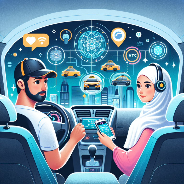 Comment les taxis et VTC intègrent-ils les nouvelles technologies pour améliorer le service client ?