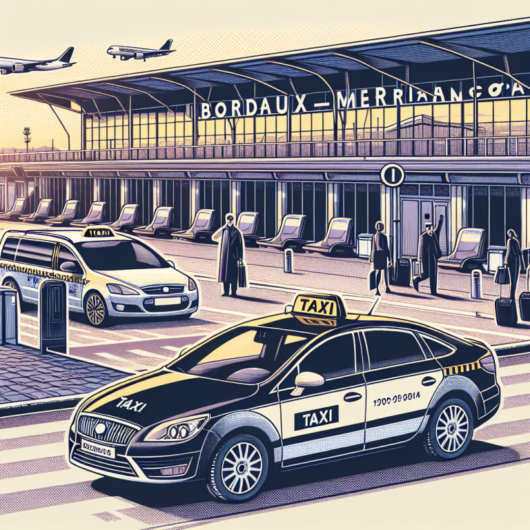 Taxi Aéroport Bordeaux-Mérignac