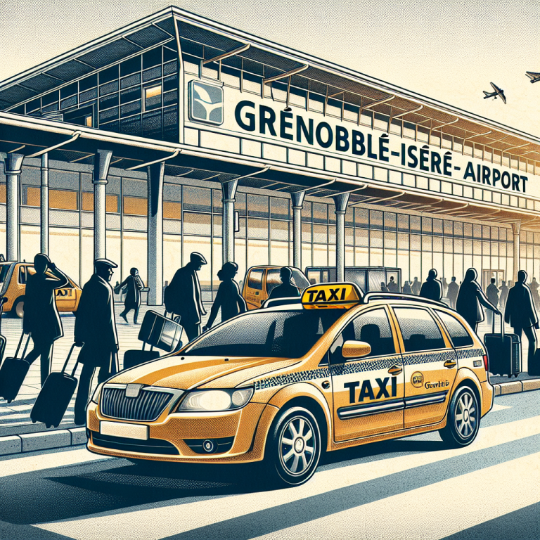 Taxi Aéroport Grenoble-Isère