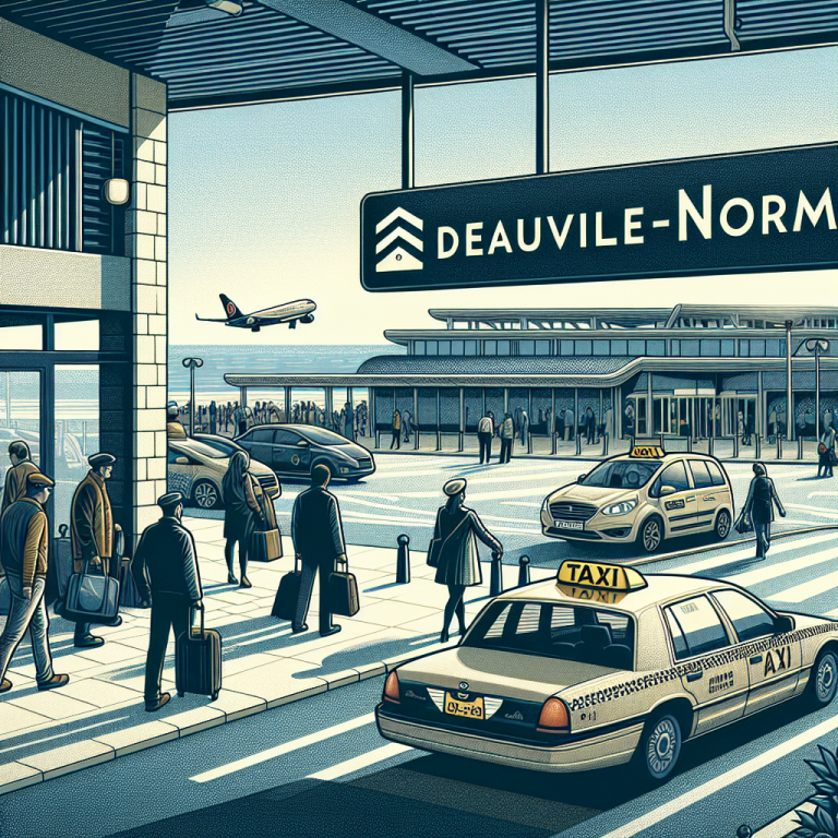 Taxi Aéroport Deauville-Normandie