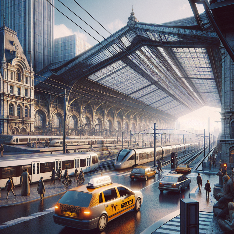 Taxi Gare TGV Paris Gare du Nord