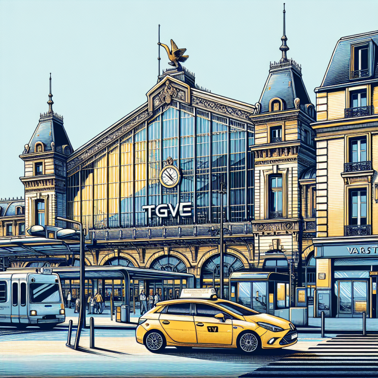 Taxi Gare TGV Paris Gare de l Est
