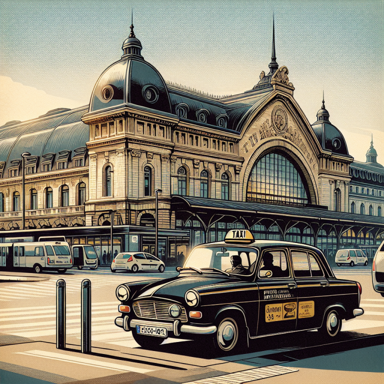 Taxi Gare TGV Paris Montparnasse