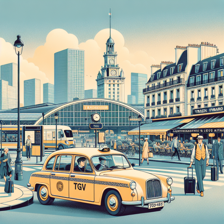 Taxi Gare TGV Paris Bercy