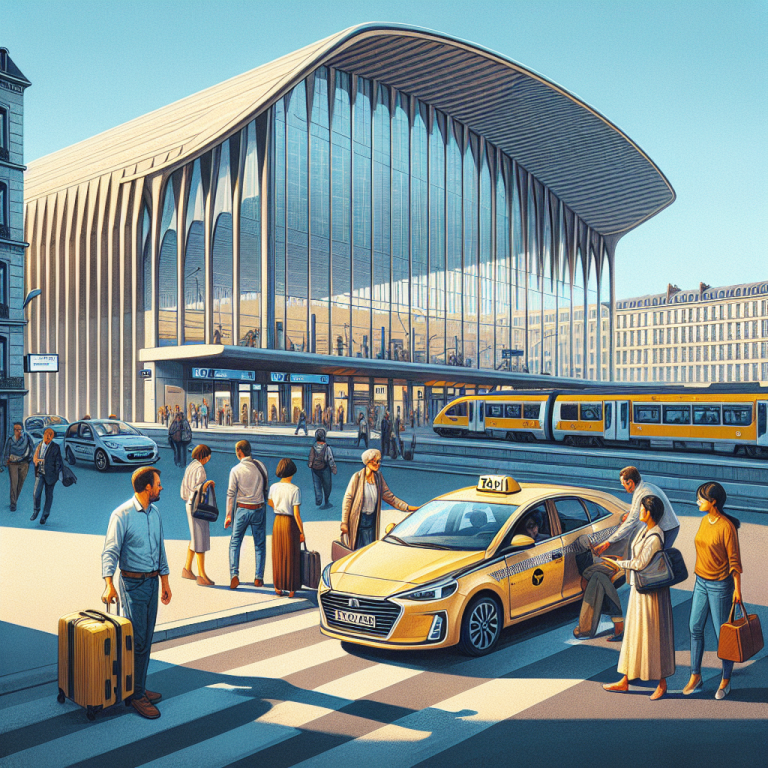 Taxi Gare TGV Lyon Part-Dieu