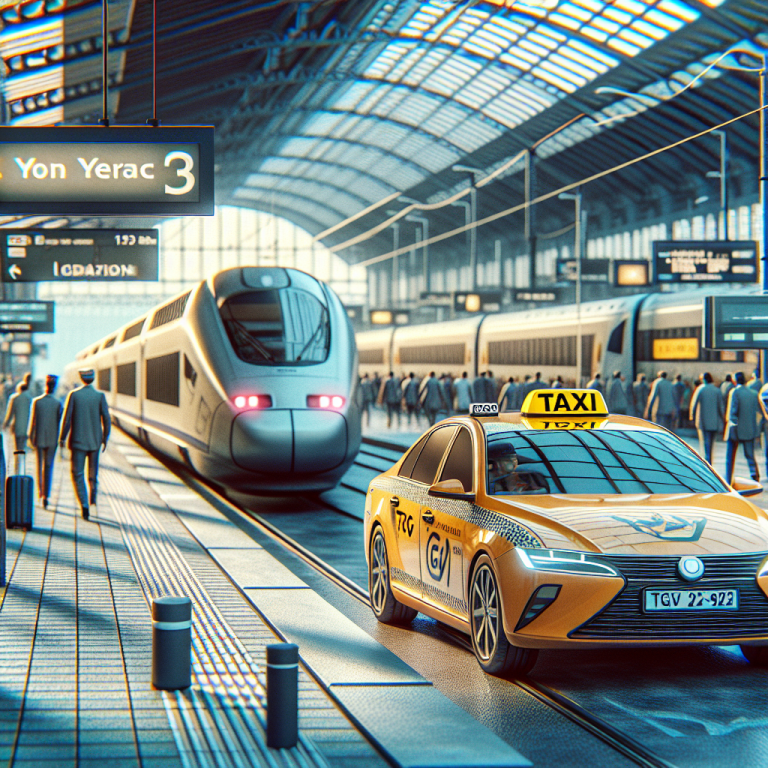 Taxi Gare TGV Lyon Perrache