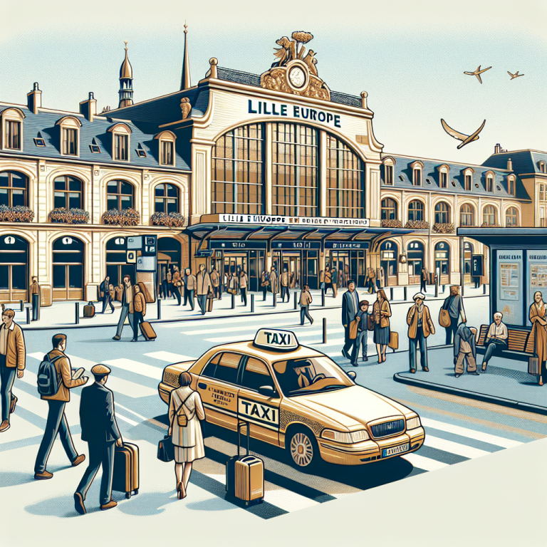 Taxi Gare TGV Lille Europe
