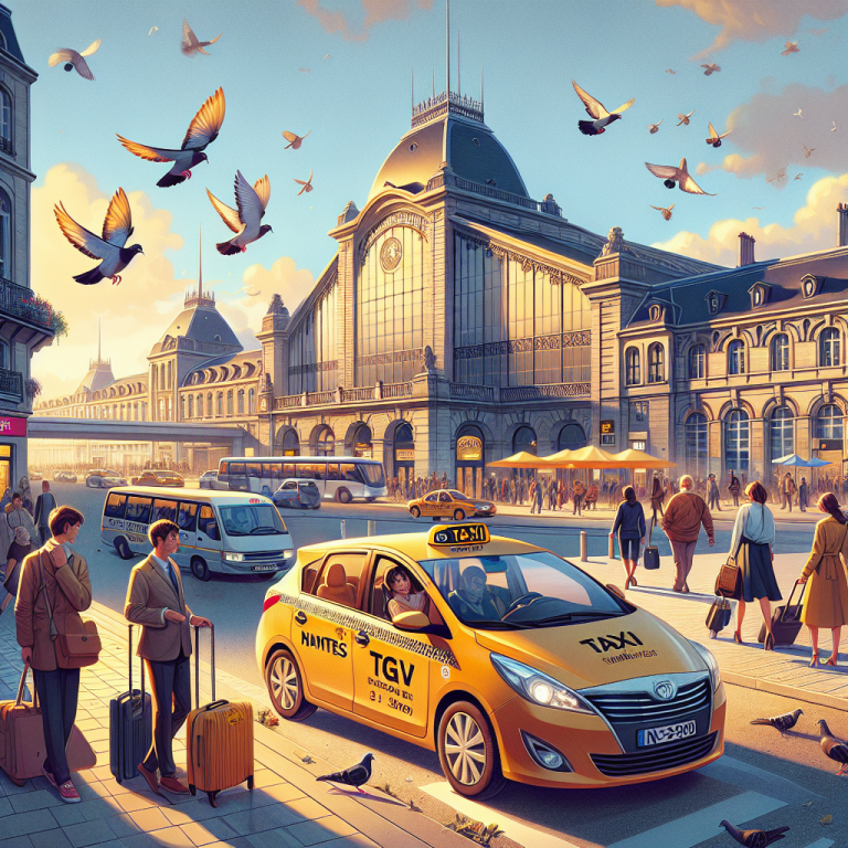 Taxi Gare TGV Nantes