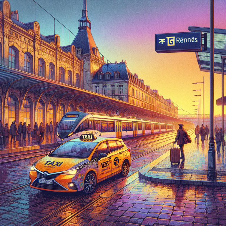 Taxi Gare TGV Rennes