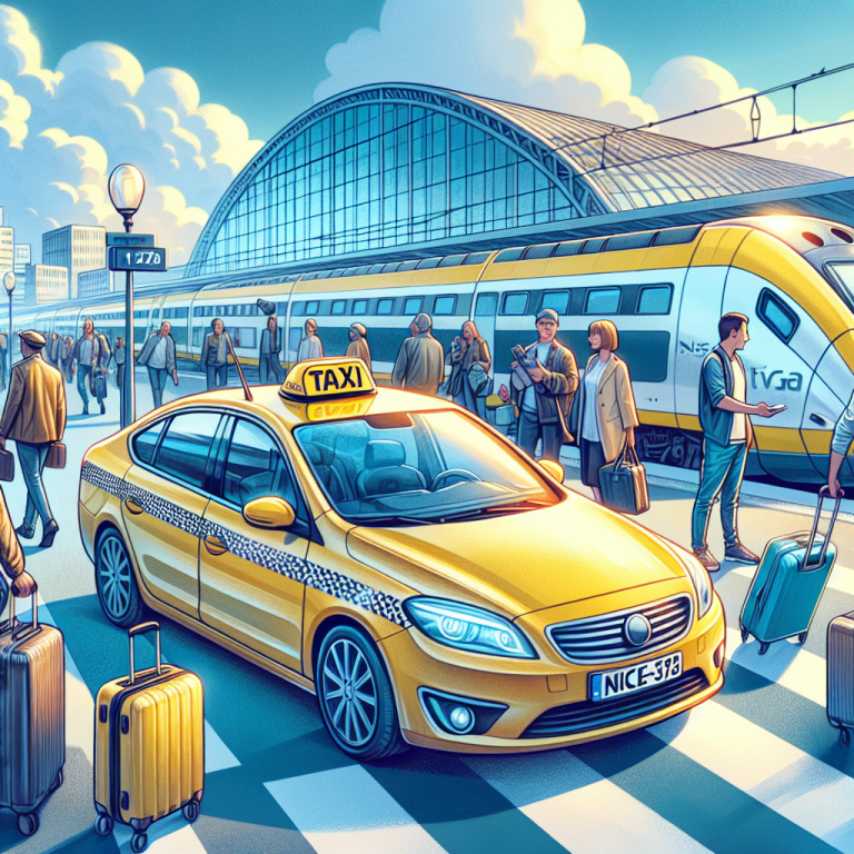 Taxi Gare TGV Nice-Ville