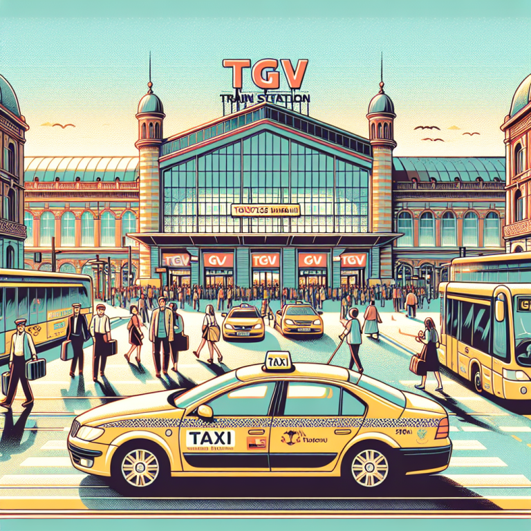 Taxi Gare TGV Toulouse Matabiau