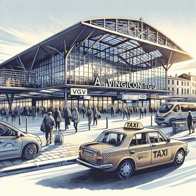 Taxi Gare TGV Avignon TGV