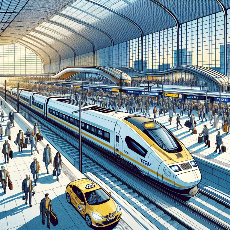 Taxi Gare TGV Le Mans