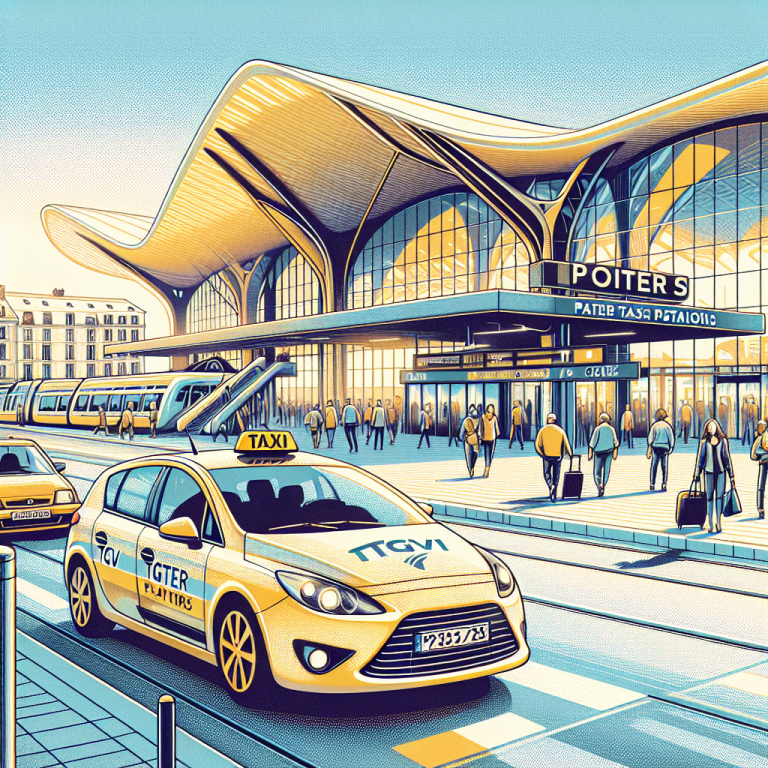 Taxi Gare TGV Poitiers