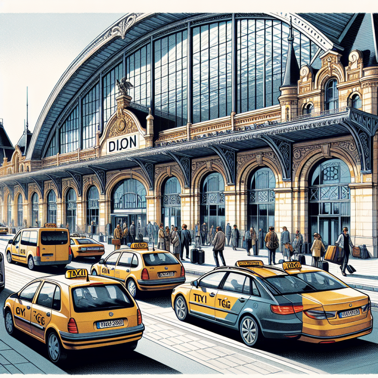 Taxi Gare TGV Dijon