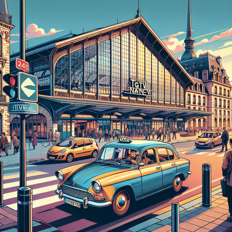 Taxi Gare TGV Nancy