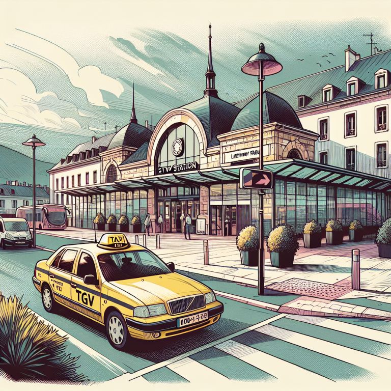 Taxi Gare TGV Clermont-Ferrand