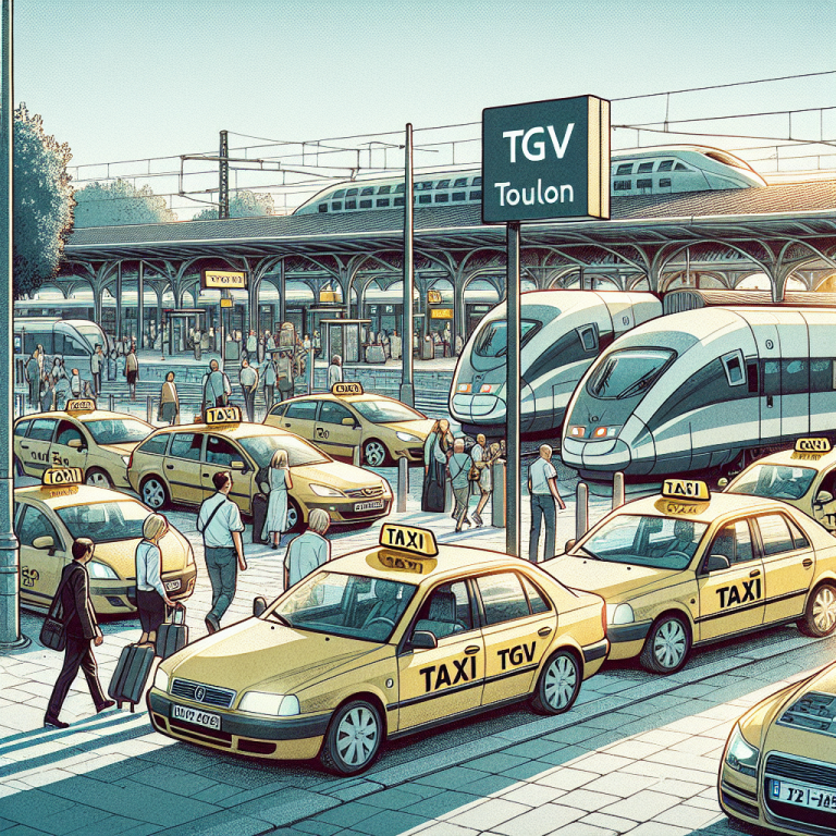 Taxi Gare TGV Toulon