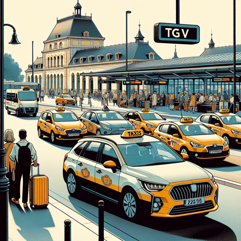 Taxi Gare TGV Angers