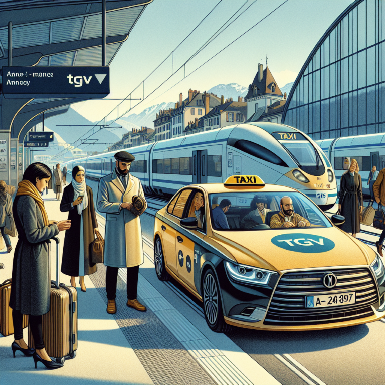 Taxi Gare TGV Annecy