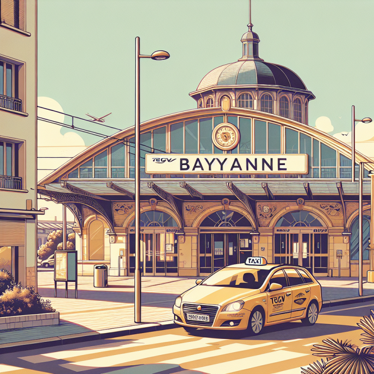 Taxi Gare TGV Bayonne