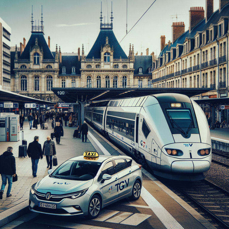 Taxi Gare TGV Châlons-en-Champagne