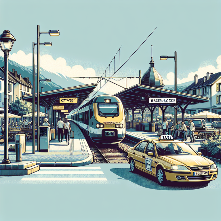Taxi Gare TGV Mâcon-Loché TGV