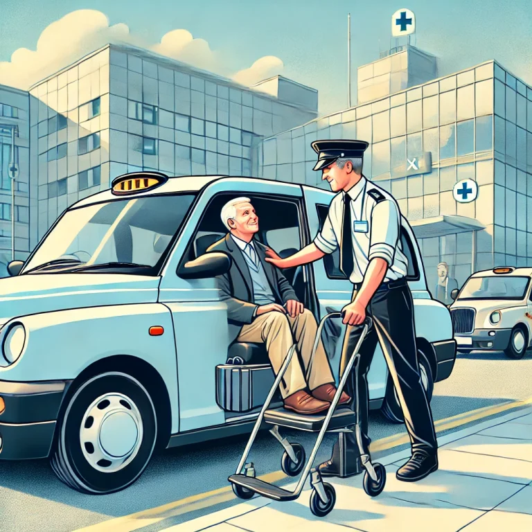 le rôle des taxis dans le transport de malades assis