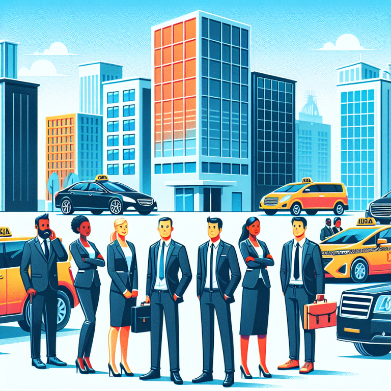 Comment les taxis et VTC collaborent-ils avec les entreprises pour offrir des solutions de transport aux employés ?
