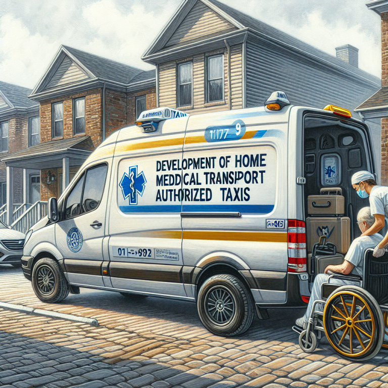 développement du transport médicalisé à domicile via les taxis conventionnés