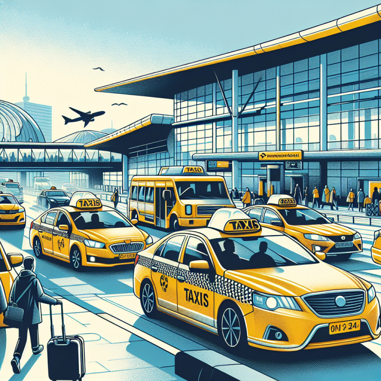 rôle des taxis dans le transport des passagers des aéroports et gares